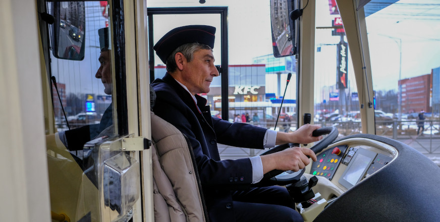 Водитель троллейбуса в Ульяновске